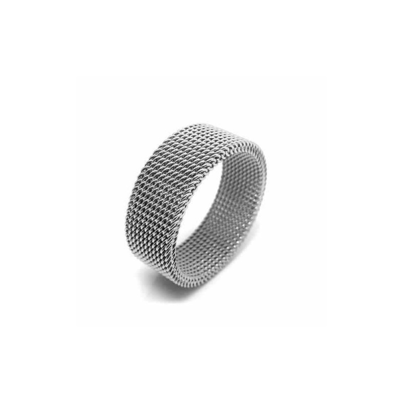 Titanový Prsten S Očkem Unisex 8 Mm Titanový Prsten S Očkem Unisex 8 Mm