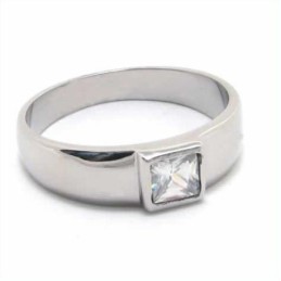 Prsten S Diamanty A Intarzií Z Titanu 6 Mm