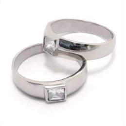 Prsten S Diamanty A Intarzií Z Titanu 6 Mm