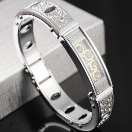 Pánské Titanové Diamantové Náramky