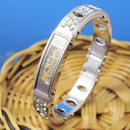 Pánské Titanové Diamantové Náramky