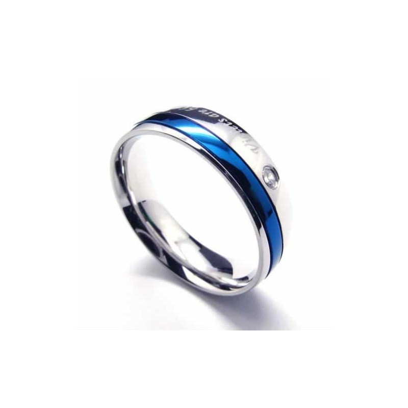 6Mm Unisex Titanový Prsten
