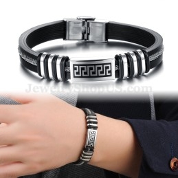 Pánský Titanový Náramek S Elegantní Osobností C888