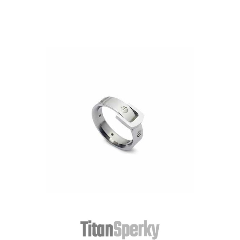 Titanový Prsten S Popruhem 6 Mm Titanový Prsten S Popruhem 6 Mm