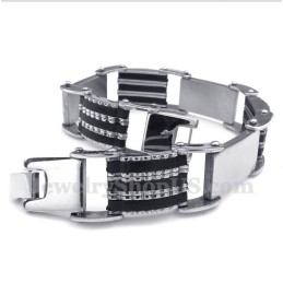 Pánský Titanový Kaučukový Náramek