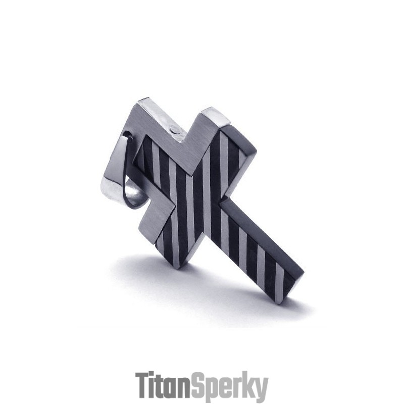 Titanový Přívěsek S Křížem V Novém Stylu