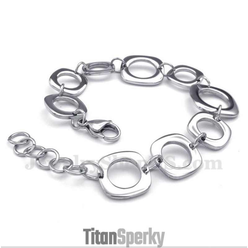 Pánský Kulatý Titanový Náramek