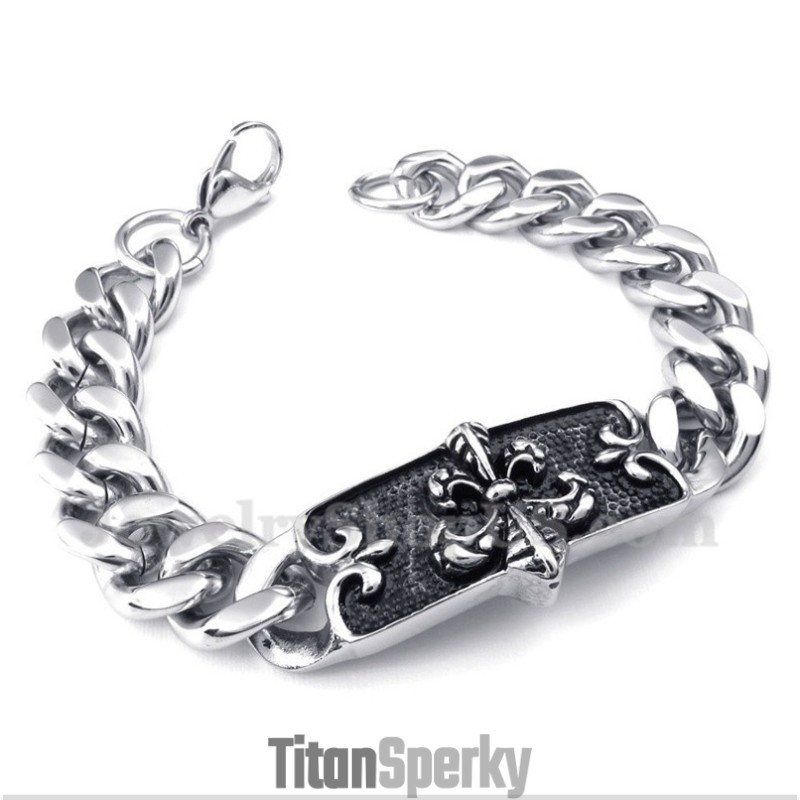 Pánský Litý Titanový Náramek