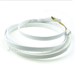 Pánský Titanový Kožený Náramek