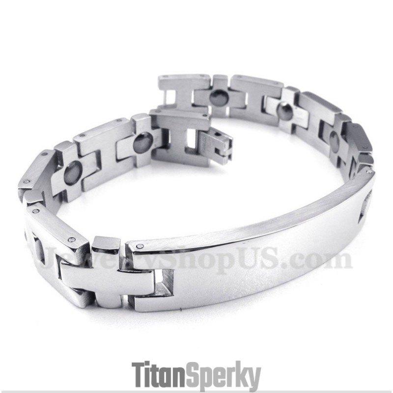 Pánský Titanový Magnetický Náramek Pánský Titanový Magnetický Náramek