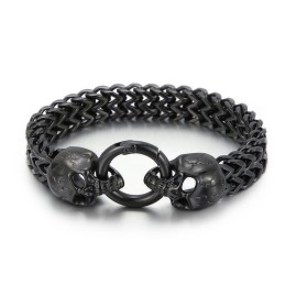 Pánský Náramek Cool Skull Titanium