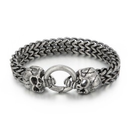 Pánský Náramek Cool Skull Titanium