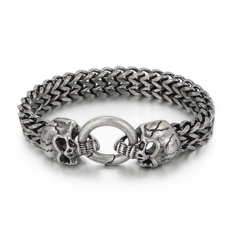 Pánský Náramek Cool Skull Titanium Pánský Náramek Cool Skull Titanium
