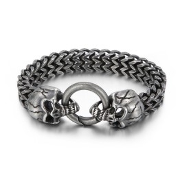 Pánský Náramek Cool Skull Titanium