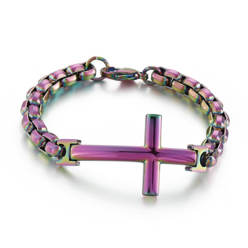 Pánský Náramek Titanium Tide Pánský Náramek Titanium Cross Square Pánské Doplňky Tide Pánský Náramek Titanium Tide Pánský Náramek Titanium Cross Square Pánské Doplňky Tide