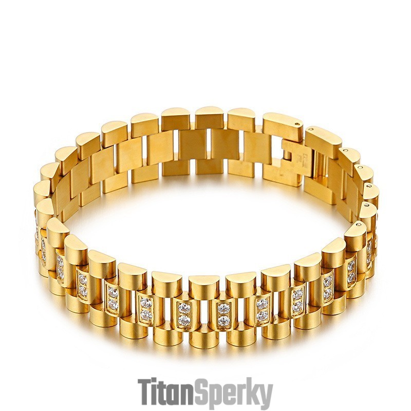 Pánský Náramek S Diamanty