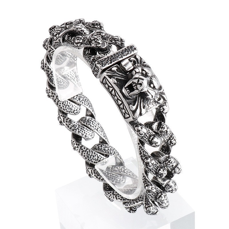 Náramek S Tygří Hlavou A Zvířecím Zvěrokruhem