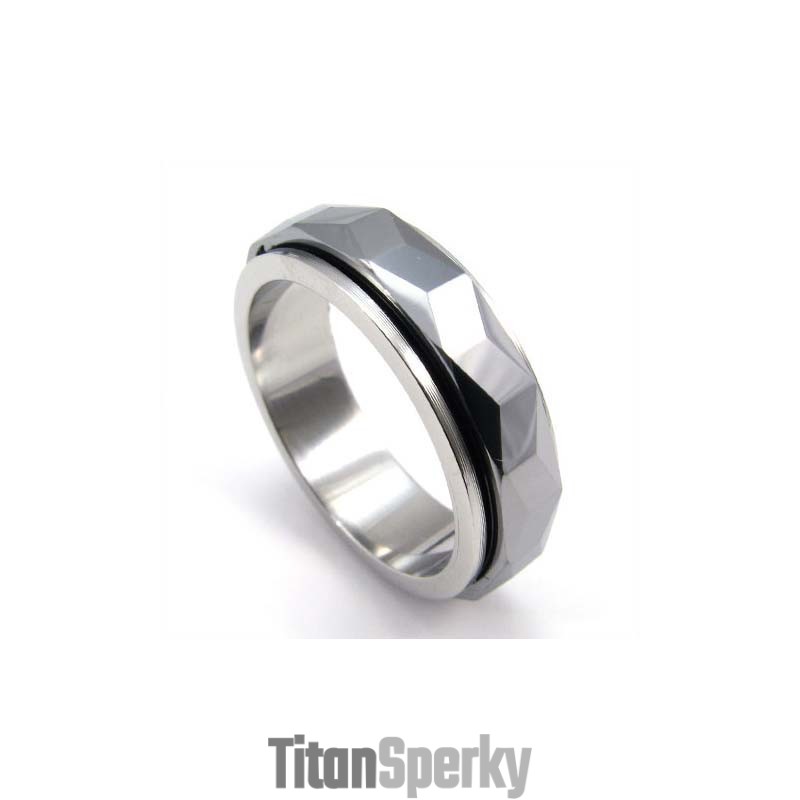 Nový Styl Fazetovaného Wolframového Prstenu