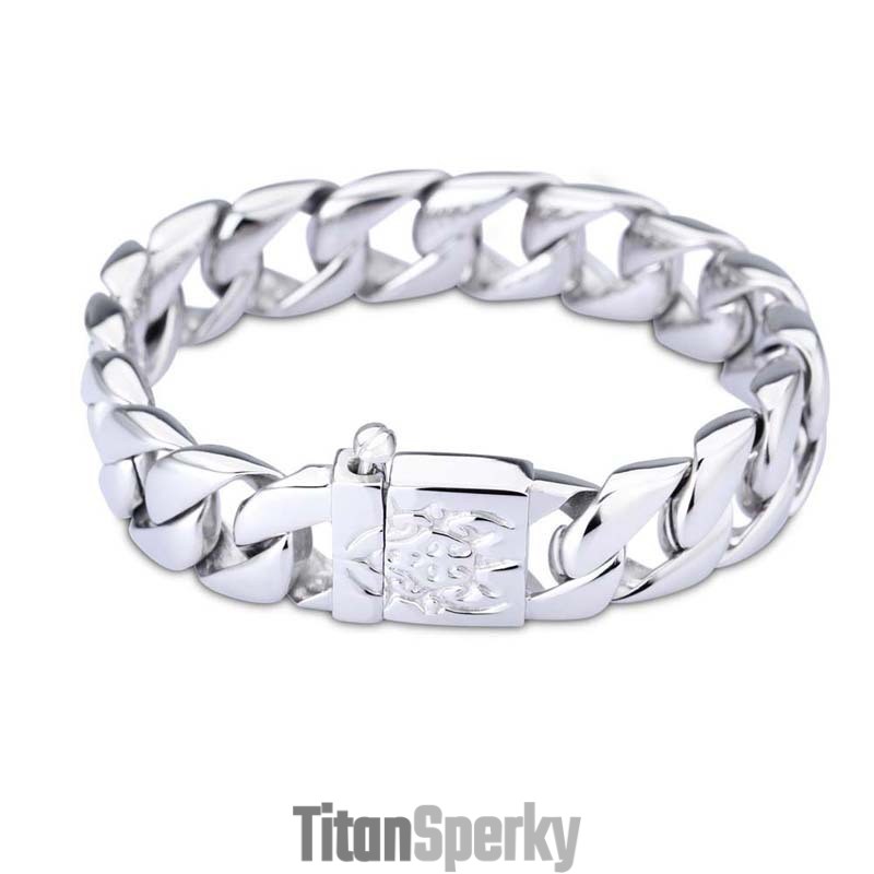 Módní Titanový Náramek Pro Muže