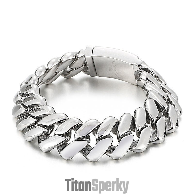 Titanový Náramek Chic Wind Ve Tvaru Diamantu Titanový Náramek Chic Wind Ve Tvaru Diamantu