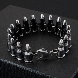Elegantní Gotické Rockové Doplňky Pánské Náramky Bullet