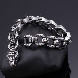 Elegantní Náramky Wind Skull, Titanové Náramky Tide Pro Muže