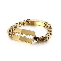 Titanový Řetízek S Čepelí Emperor, Zahnutý, Značka Tide Jewelry