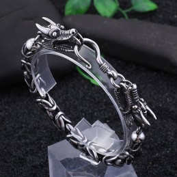 Pánský Titanový Náramek Tap Hook S Háčkem