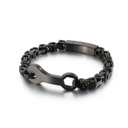 Pánský Titanový Náramek Fashion Wrench Emperor Chain