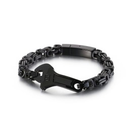 Pánský Titanový Náramek Cool Wrench Back Type S Obloukem A Ráfkem