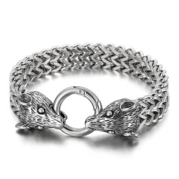 Pánský Titanový Náramek Zodiac Fashion Steel Color