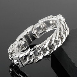 Módní Kulaté Korálky Elegantní Styl Pánský Titanový Náramek