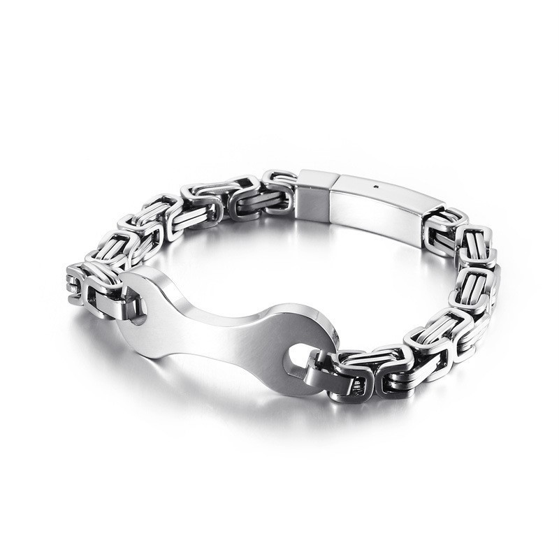Pánský Titanový Náramek Emperor Chain Fashion Tide Pánský Titanový Náramek Emperor Chain Fashion Tide