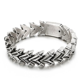 Pánský Titanový Náramek S Přehnanou Elegancí