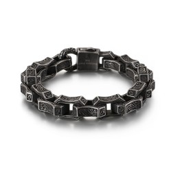 Nový Elegantní Pánský Titanový Náramek