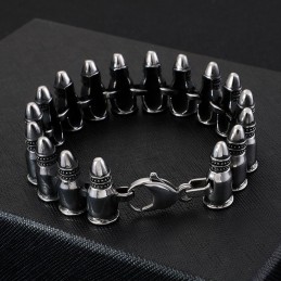Elegantní Gotické Rockové Doplňky Pánské Náramky Bullet