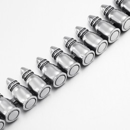 Elegantní Gotické Rockové Doplňky Pánské Náramky Bullet