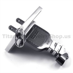 Černé Titanové Přívěsky Pro Milovníky Se Zásuvkou A Zástrčkou - Řetízky Bez Přívěsků