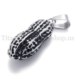 Roztomilý Titanový Přívěsek S Modelem Arašídů