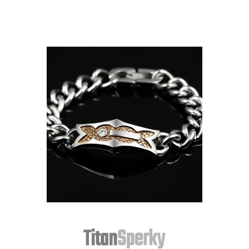 Titanový Náramek Z Módního Butiku