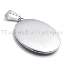 Přívěsek Z Čistého Titanu Série Madonna A Ježíš