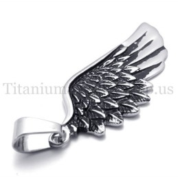 Pánský Přívěsek Z Čistého Titanu Wings Model