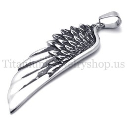 Pánský Přívěsek Z Čistého Titanu Wings Model