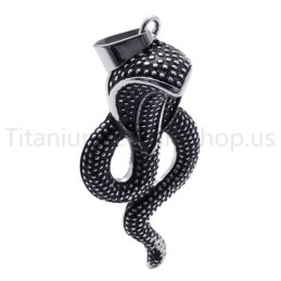 Nový Klasický Titanový Přívěsek King Cobra