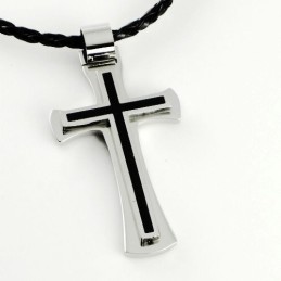 Pánský Přívěsek S Křížem Z Čistého Titanu 01