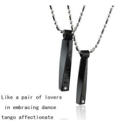 Přívěsek Z Čistého Titanu Pro Milence A Páry Tango Affectionate