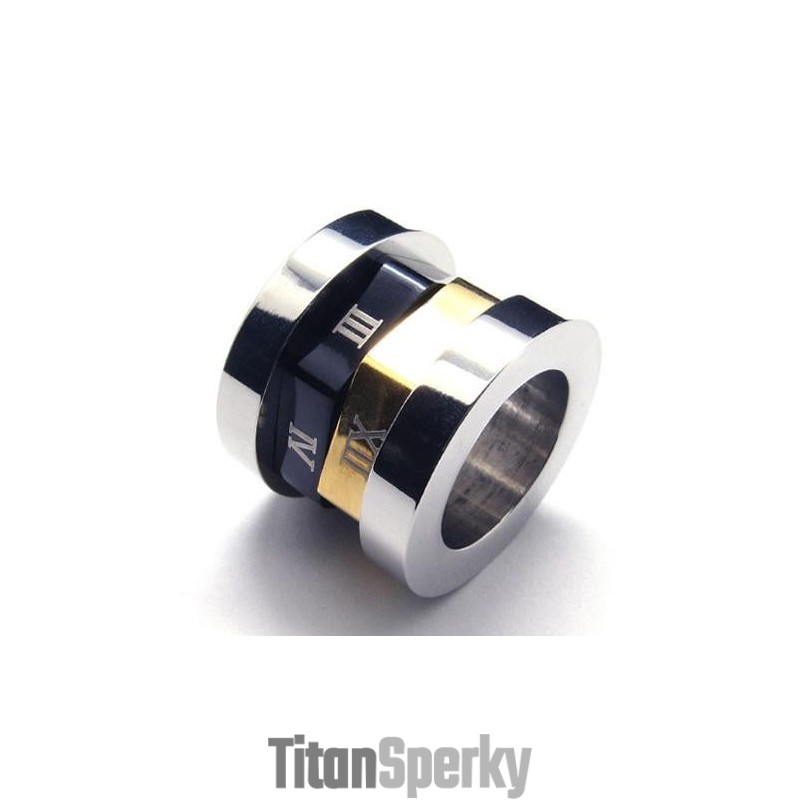 Titanový Ocelový Náhrdelník S Přívěskem Roman No. Spinner (Řetízek Zdarma) Titanový Ocelový Náhrdelník S Přívěskem Roman No. Spinner (Řetízek Zdarma)
