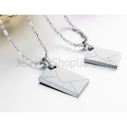 Titanové Růžovo-Zlaté Přívěsky S Písmeny A Řetízky Zdarma, Obdélníkové, S Kamínky A Řetízky Zdarma, C726