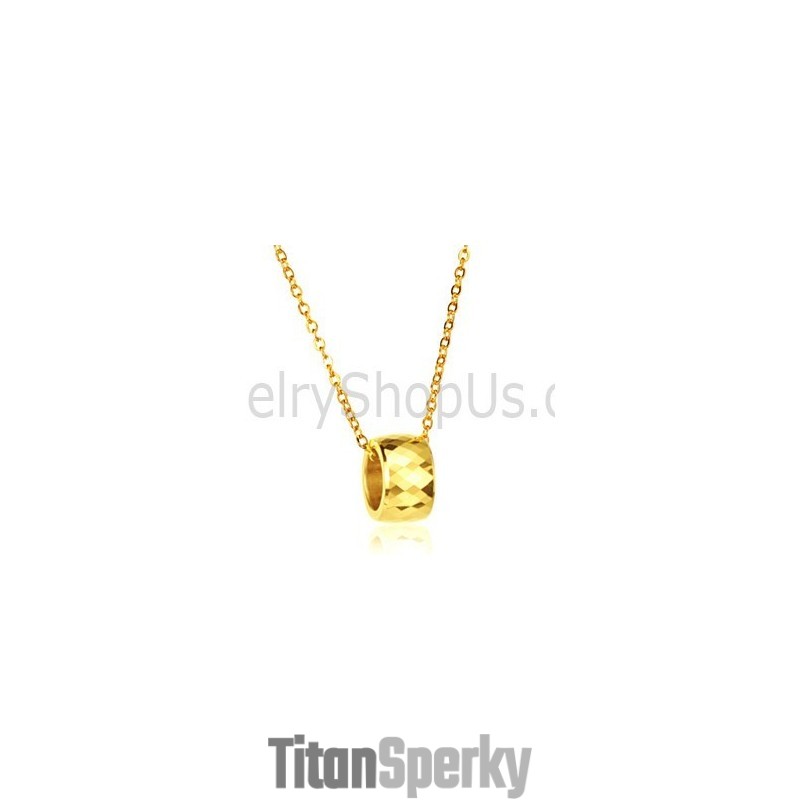 Zlatý Wolframový Přívěsek S Vysokým Leskem Wx734