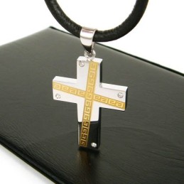 Přívěsek Cool Man Cross Z Čistého Titanu